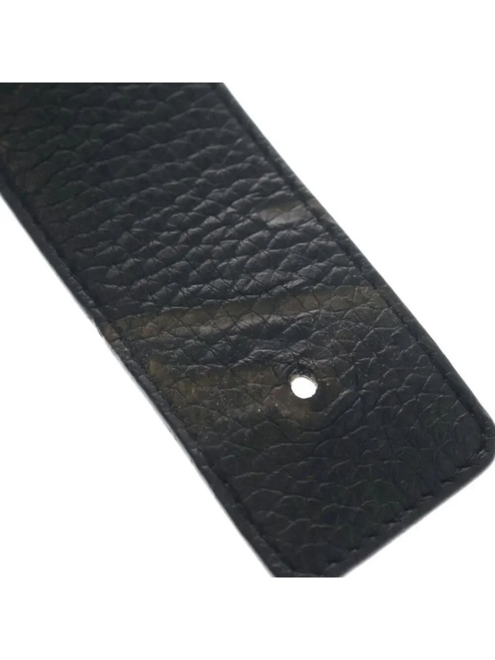 Louis Vuitton LV Initial Ceinture Reversible Leather 40 Black Brown Belt